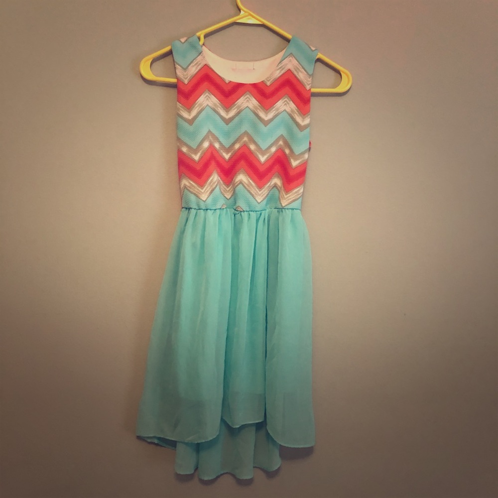 Girls patterned dress